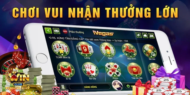 Không gian giải trí hấp dẫn và tiện lợi trong game bài vip