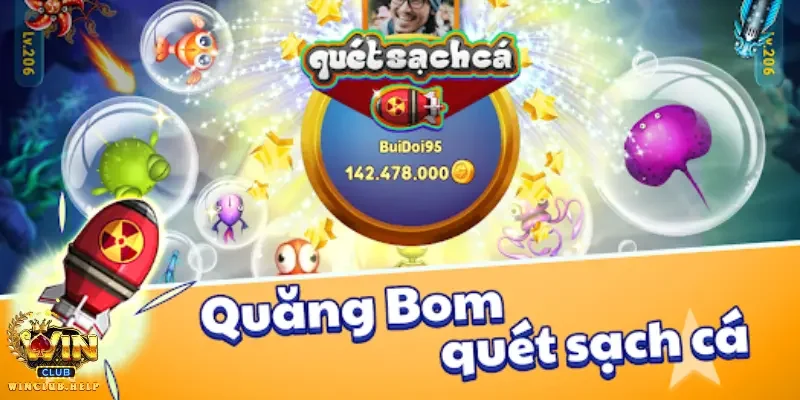Những vũ khí hỗ trợ săn mồi trong game bắn cá ica